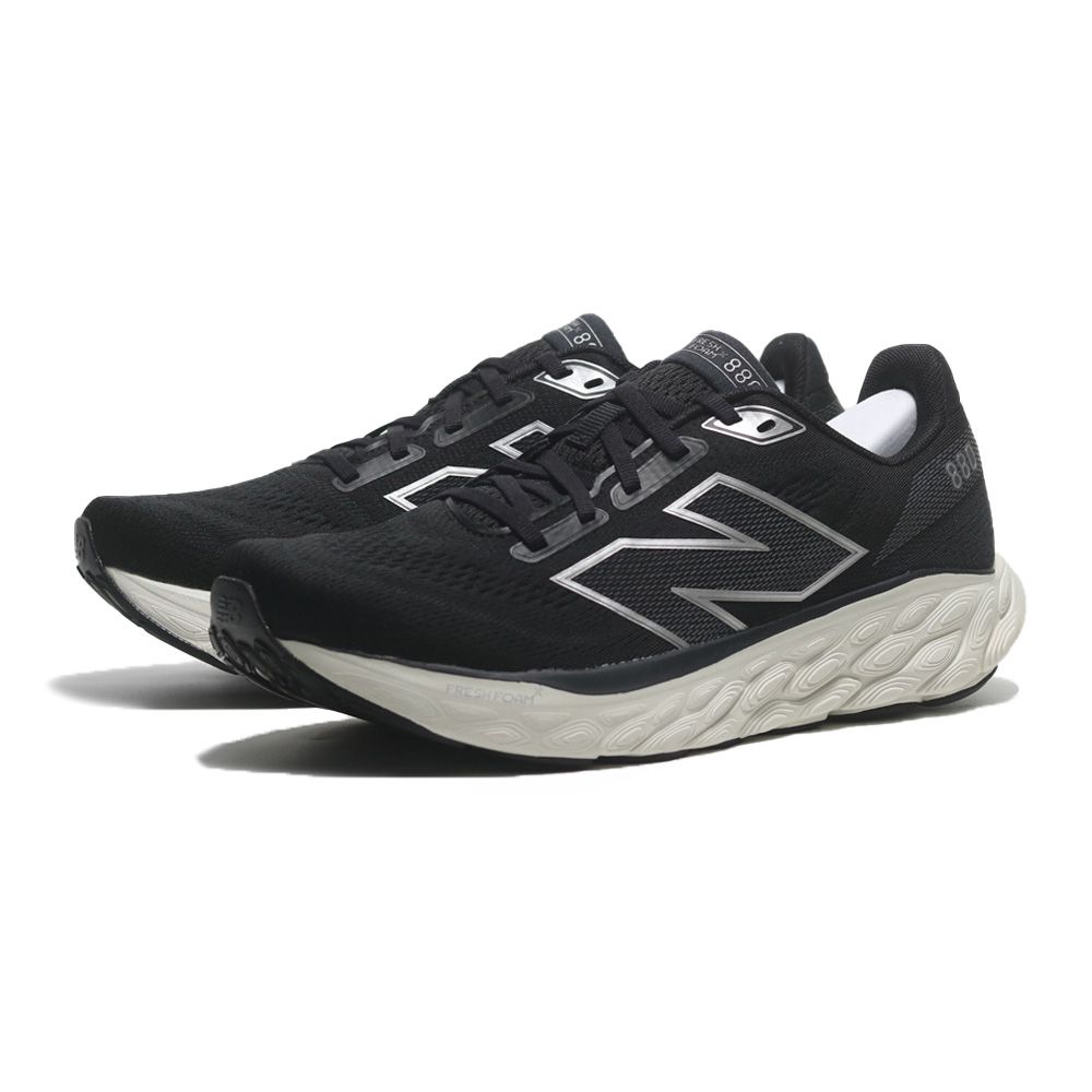 NEW BALANCE  慢跑鞋 NB 880 黑銀 寬楦 運動 女 W880K14