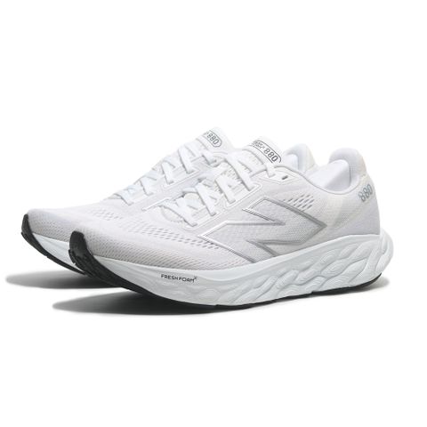 NEW BALANCE 慢跑鞋 NB 880 全白 寬楦 運動 女 W880W14