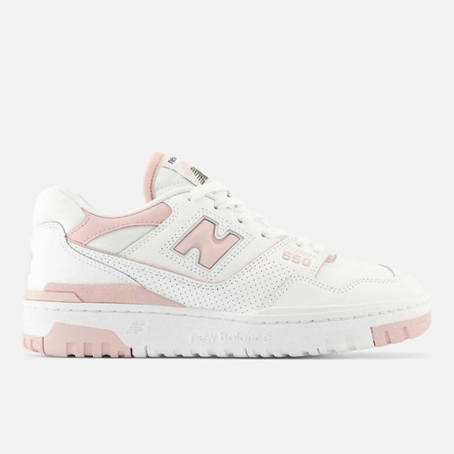 NEW BALANCE  BBW550BP 女 復古鞋 經典 NB 550 休閒 B楦 皮革 俐落 簡約 莫蘭迪粉