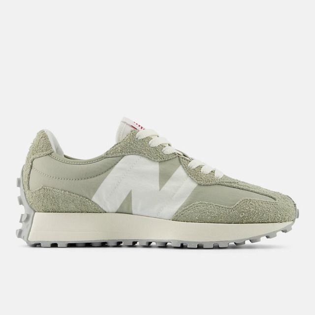 NEW BALANCE  U327LM 男女 休閒鞋 運動 經典 復古 NB 327 D楦 麂皮 舒適 穿搭 抹茶綠