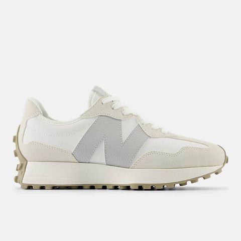 NEW BALANCE [WS327KE] 女 休閒鞋 運動 經典 復古 NB 327 B楦 舒適 緩震 海鹽灰