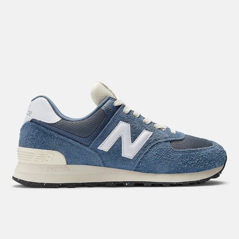 NEW BALANCE U574RBJ 男女 復古鞋 運動 休閒 D楦 NB 574 麂皮 耐穿 緩震 海軍藍