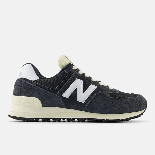 NEW BALANCE New Balance U574RBH 男女 復古鞋 運動 休閒 D楦 NB 574 舒適 耐穿 緩震 麂皮 黑