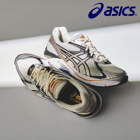 ASICS 慢跑鞋 GT-2160 白黑金 復古 運動鞋 男 1203A320100