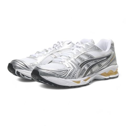 Asics 亞瑟士 慢跑鞋 GEL-KAYANO 14 TAI CHI YELLOW 白銀 情侶鞋 男女 1203A537101