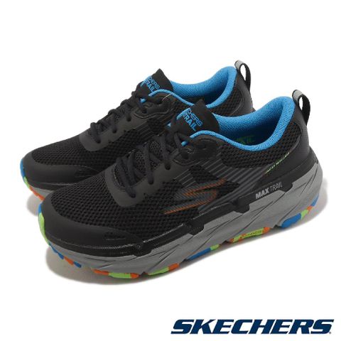Skechers 越野跑鞋 Max Cushioning Premier Trail 男鞋 黑 防潑水 郊山 戶外 220593BKMT