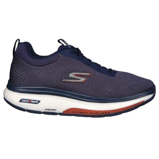  Skechers Go Walk Workout Walker [216244NVOR] 男 健走鞋 緩震 支撐 深藍橘