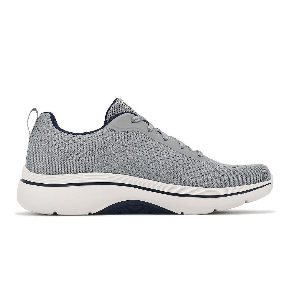 SKECHERS  斯凱奇 休閒鞋 Go Walk Arch Fit 2.0-Idyllic 2 男鞋 灰白 緩震 回彈 健走鞋 216516GRY