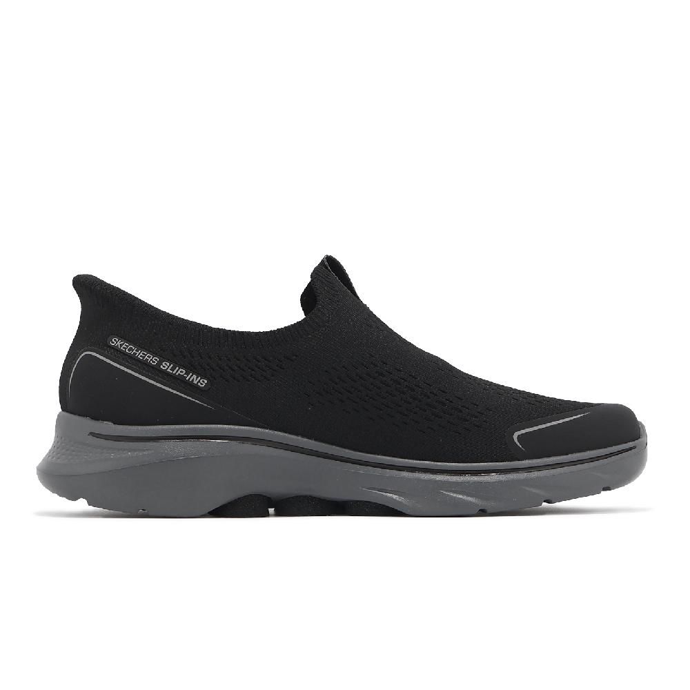 SKECHERS  斯凱奇 懶人鞋 Go Walk 7-Easy On Evolution Slip-Ins 男鞋 黑 健走鞋 216553BKCC