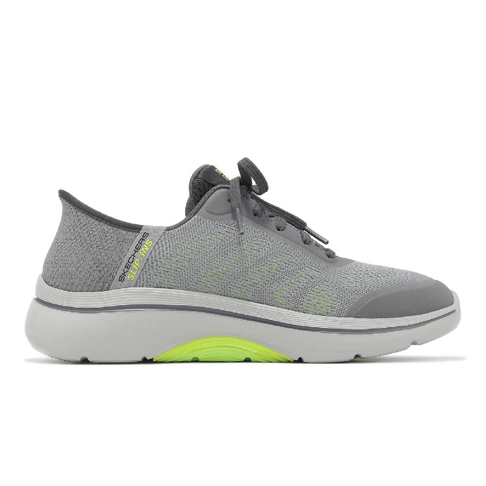 SKECHERS Skechers 斯凱奇 休閒鞋 Go Walk Arch Fit 2 Slip-Ins 男鞋 灰 套入式 緩衝 健走鞋 216604GYLM