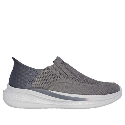 SKECHERS Skechers Slade [210887GRY] 男 休閒鞋 健走 速穿 透氣 包覆 舒適 灰