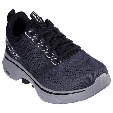 SKECHERS Skechers Go Walk 7 [216559BKGY] 男 健走鞋 運動 休閒 透氣 避震 支撐 灰黑