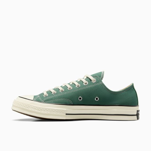 CONVERSE  Chuck 70 OX [A06524C] 男女 休閒鞋 經典 1970 復古 低筒 帆布鞋 亞丁綠