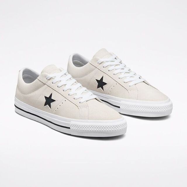 CONVERSE  One Star Pro 172950C 男女 休閒鞋 滑板鞋 經典 低筒 緩震 米白