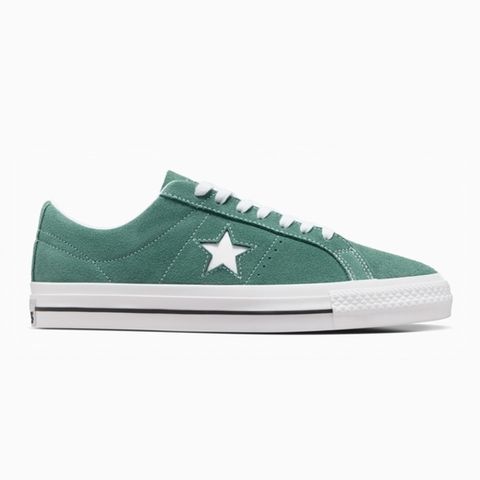 CONVERSE One Star Pro OX A07618C 男女 休閒鞋 滑板鞋 經典 低筒 星星 綠 白