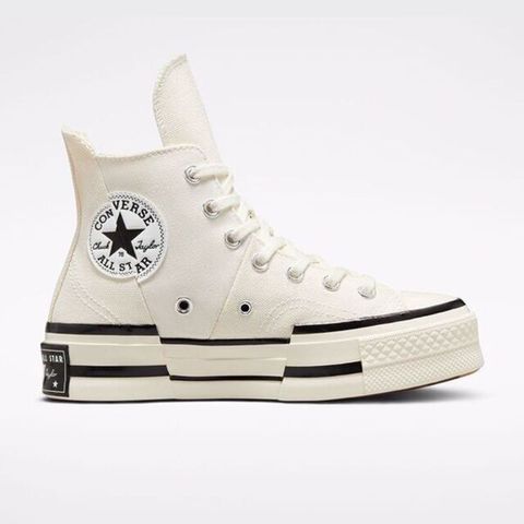 CONVERSE Converse Chuck 70 Plus HI [A00915C] 男女 帆布鞋 厚底 解構 高筒 復古 奶油白