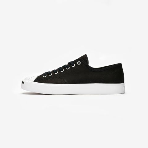 CONVERSE 匡威 JP OX 男女款 開口笑 低筒帆布鞋 休閒鞋 黑(164056C)