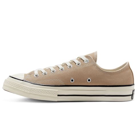 CONVERSE 匡威 CHUCK 70 OX 低筒 休閒鞋 帆布鞋 女鞋 奶茶色(168505C)