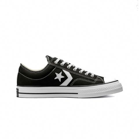 CONVERSE 匡威 STAR PLAYER 76 OX 男女鞋 低筒 休閒鞋 黑色(A01607C)