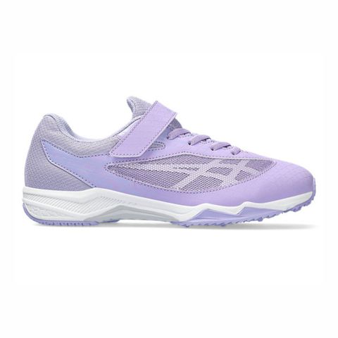 Asics Lazerbeam SI-MG [1154A160-500] 大童 慢跑鞋 運動 魔鬼氈 透氣 寬楦 紫
