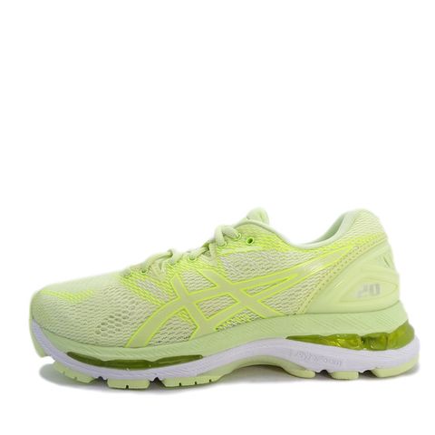 Asics GEL-Nimbus 20 [T850N-8585] 女鞋 運動 慢跑 健走 休閒 緩衝 亞瑟士 螢黃 綠