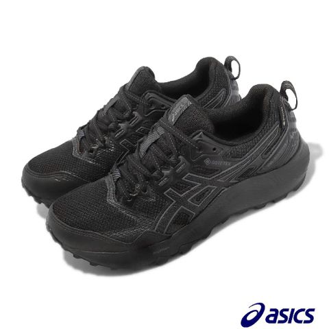 Asics 慢跑鞋 GEL-Sonoma 7 GTX 女鞋 黑 全黑 防水 戶外 緩衝 運動鞋 越野 1012B414002