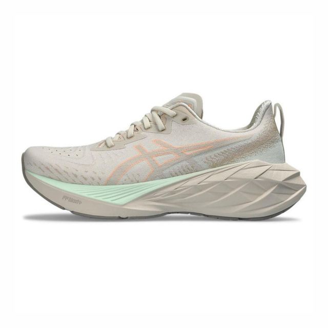  Asics Novablast 4 D [1012B704-250] 女 慢跑鞋 寬楦 運動 路跑 彈力 穩定 燕麥