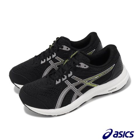 Asics 亞瑟士 慢跑鞋 GEL-Contend 8 D 女鞋 黑 白 寬楦 緩衝 亞瑟膠 入門款 路跑 1012B319013