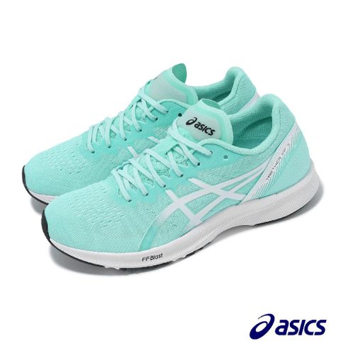 Asics 亞瑟士 競速跑鞋 Tarther RP 3 女鞋 綠 白 輕量 回彈 路跑 訓練 運動鞋 1012B292401