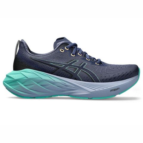 Asics 亞瑟士 Novablast 4 D [1012B704-401] 女 慢跑鞋 寬楦 運動 路跑 彈力 穩定 深藍