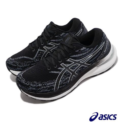 Asics 亞瑟士 慢跑鞋 GEL-Kayano 29 D 寬楦 女鞋 黑 白 緩震 支撐型 運動鞋 亞瑟膠  1012B297002