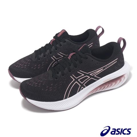 Asics 亞瑟士 慢跑鞋 GEL-Excite 10 女鞋 黑 粉 緩衝 入門款 亞瑟膠 運動鞋 1012B418007