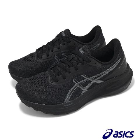 Asics 亞瑟士 慢跑鞋 GT-1000 13 女鞋 黑 支撐 緩衝 亞瑟膠 全黑 慢跑鞋 1012B663004