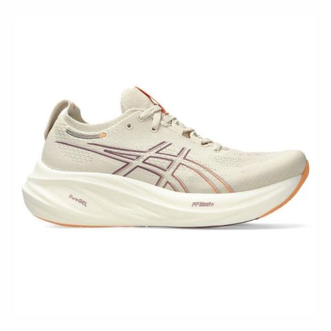 Asics 亞瑟士 Gel-nimbus 26 [1012B601-250] 女 慢跑鞋 運動 休閒 輕量 支撐 緩衝 彈力 米