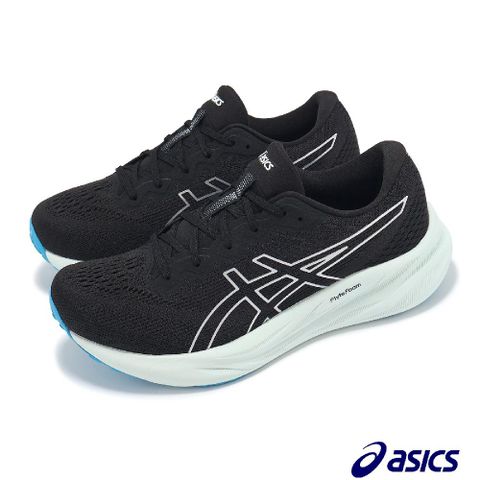 Asics 亞瑟士 慢跑鞋 GEL-Pulse 15 女鞋 黑 藍 透氣 緩衝 運動鞋 1012B593003