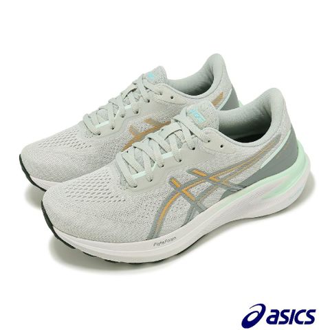 Asics 亞瑟士 慢跑鞋 GT-1000 13 D 女鞋 寬楦 綠 橘 支撐 回彈 運動鞋 1012B662020