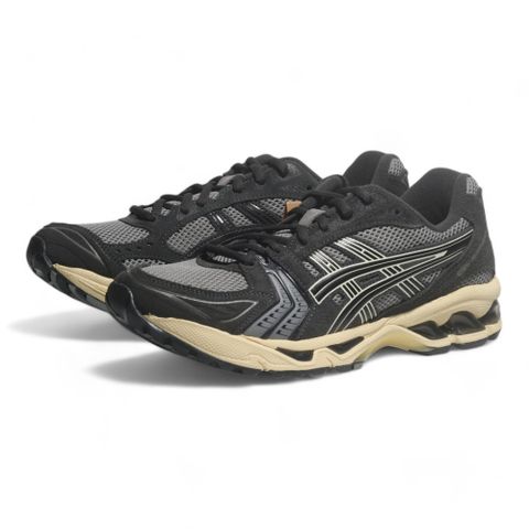 Asics 亞瑟士 慢跑鞋 GEL-KAYANO 14 炭灰 米白 復古 情侶鞋 男女 1203A540020