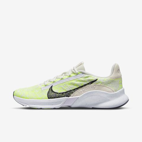 Nike Wmns Superrep Go 3 NN FK [DH3393-175] 女 訓練鞋 針織 透氣 螢黃 黑