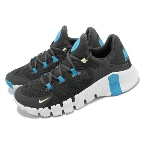 Nike 訓練鞋 Free Metcon 4 男鞋 黑 藍 舉重 健身 多功能 運動鞋 CT3886-004