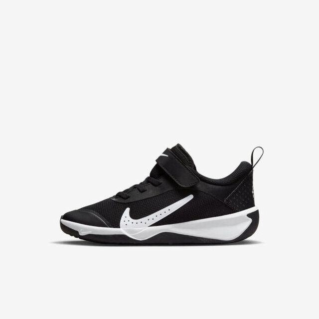 NIKE 耐吉  Omni Multi-Court PS [DM9026-002] 中童 運動鞋 訓練 排羽球鞋 室內 黑白