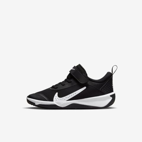 NIKE 耐吉 Omni Multi-Court PS [DM9026-002] 中童 運動鞋 訓練 排羽球鞋 室內 黑白