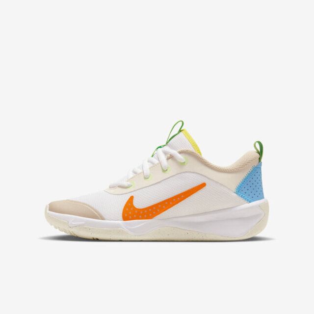  Nike Omni Multi-Court GS [FN8906-181] 大童 運動鞋 訓練 排羽球鞋 室內 白彩