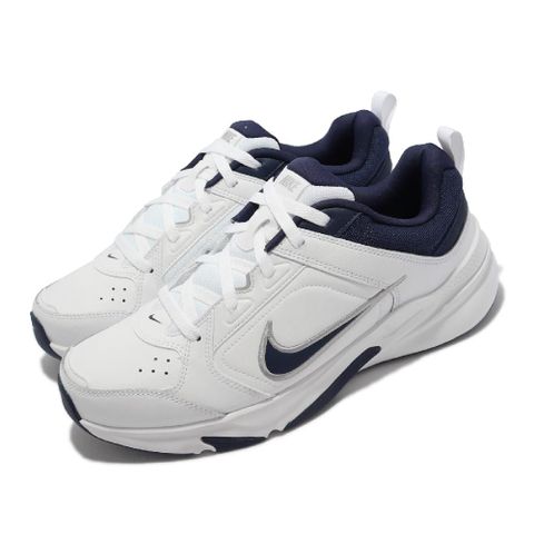 Nike 訓練鞋 Defyallday 運動 男鞋 健身房 皮革鞋面 支撐 訓練 白 藍 DJ1196-100