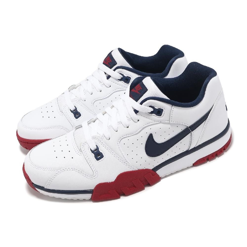 NIKE 耐吉   訓練鞋 Cross Trainer Low 男鞋 白 紅 藍 健身 緩震 運動鞋 CQ9182-101