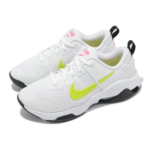 NIKE 耐吉 Nike 耐吉 訓練鞋 Wmns Zoom Bella 6 女鞋 白 黃 氣墊 穩定 緩衝 多功能 運動鞋 DR5720-107