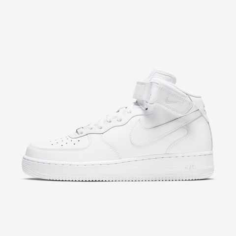 NIKE 耐吉 W Air Force 1 07 Mid [DD9625-100] 女鞋 運動 休閒 籃球 緩震 穿搭 白