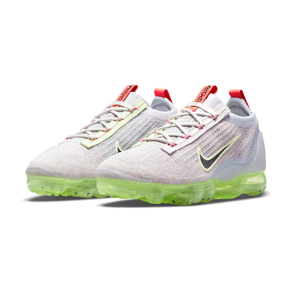 Nike Air Vapormax 2021 FK 女鞋紫綠氣墊針織再生材質慢跑鞋DC4112-003