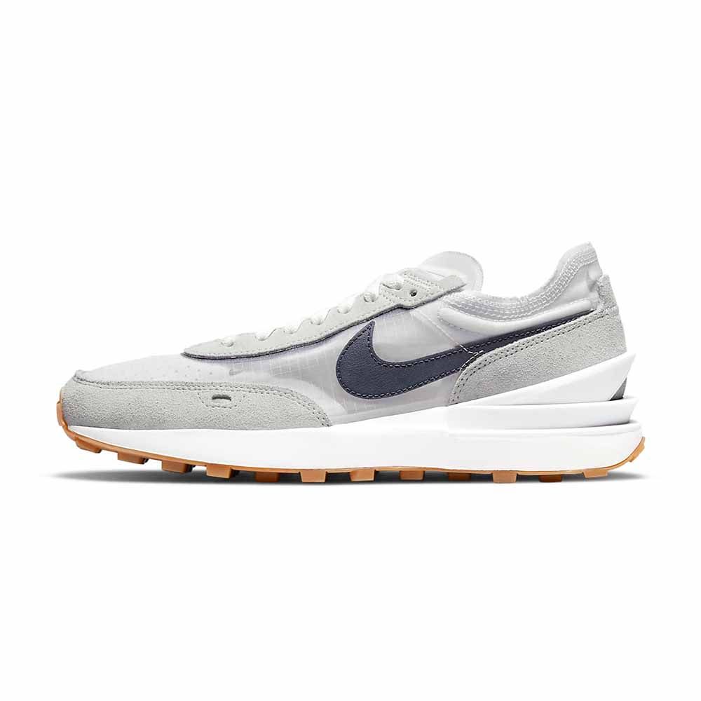 Nike Waffle One 女鞋灰藍色小Sacai 解構輕量休閒鞋DN4696-501