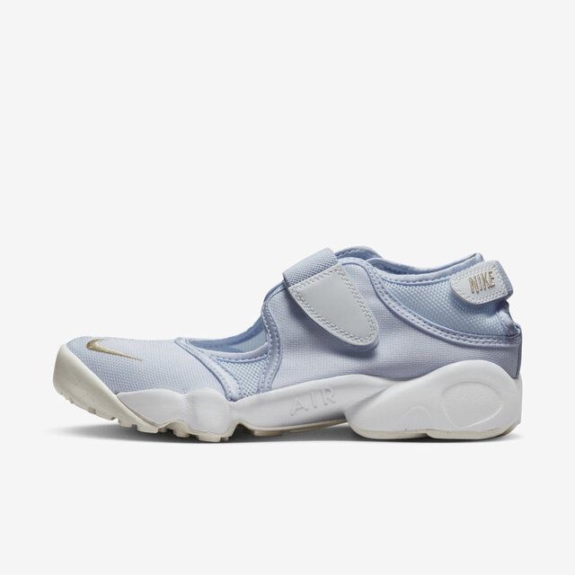 Nike Wmns Air Rift BR [DJ4639-001] 女休閒鞋經典忍者鞋魔鬼氈寶寶藍