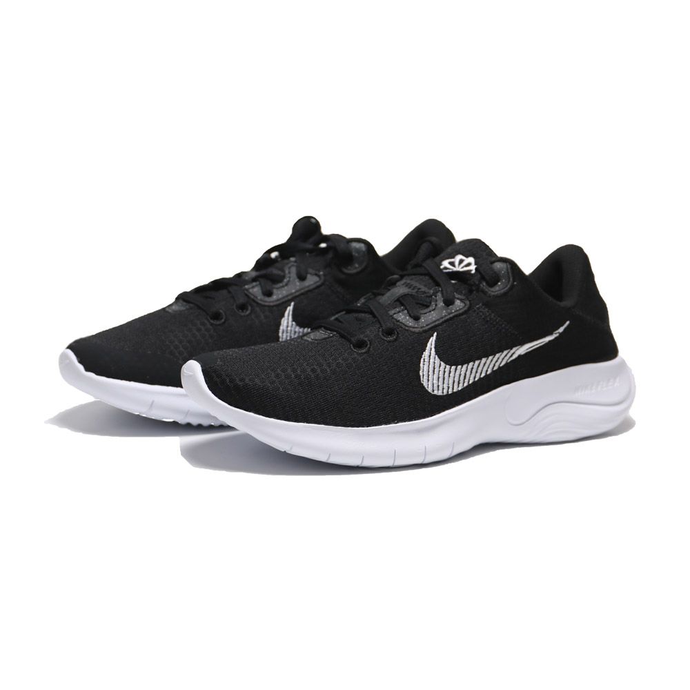 NIKE 慢跑鞋FLEX EXPERIENCE RN 11 NN 黑白線勾女DD9283-001 - PChome